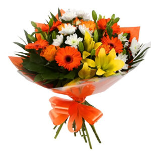 Orange Burst Bouquet