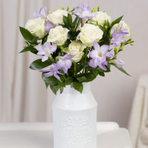 Freesias and Roses